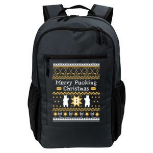 Ugly Christmas Hockey Boston Gift Daily Commute Backpack