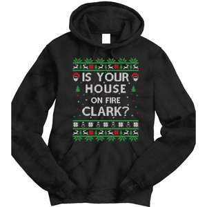 Ugly Christmas Holiday Gift Tie Dye Hoodie