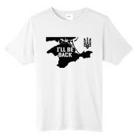 Ukraine Crimea ILl Be Back Ukrainian Map Trident Tryzub Tall Fusion ChromaSoft Performance T-Shirt