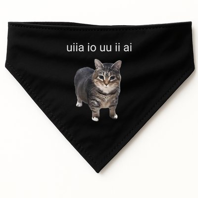 Uiia Cat I Wake Up I Engage In Tomfoolery USA-Made Doggie Bandana