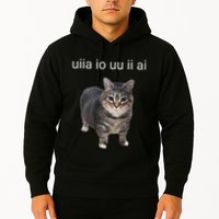 Uiia Cat I Wake Up I Engage In Tomfoolery Hoodie