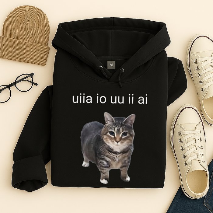 Uiia Cat I Wake Up I Engage In Tomfoolery Hoodie