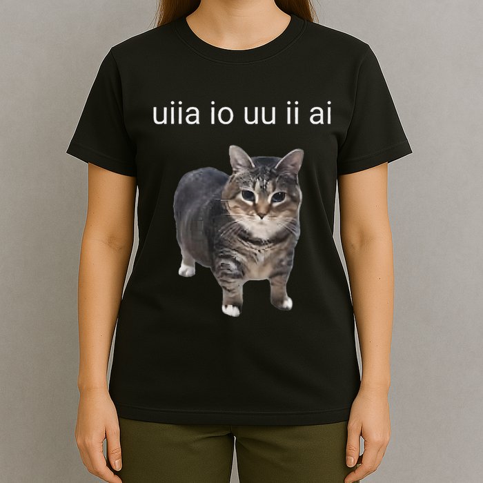 Uiia Cat I Wake Up I Engage In Tomfoolery T-Shirt