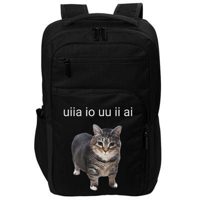 Uiia Cat I Wake Up I Engage In Tomfoolery Impact Tech Backpack