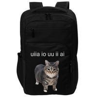 Uiia Cat I Wake Up I Engage In Tomfoolery Impact Tech Backpack