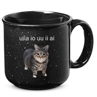 Uiia Cat I Wake Up I Engage In Tomfoolery 15oz Campfire Ceramic Mug