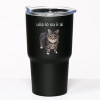 Uiia Cat I Wake Up I Engage In Tomfoolery Tumbler