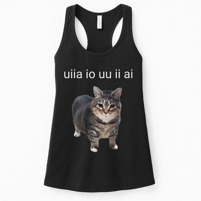 Uiia Cat I Wake Up I Engage In Tomfoolery Womens Tank Top