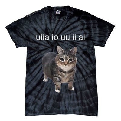 Uiia Cat I Wake Up I Engage In Tomfoolery Tie-Dye T-Shirt