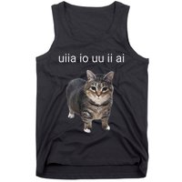 Uiia Cat I Wake Up I Engage In Tomfoolery Tank Top