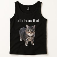 Uiia Cat I Wake Up I Engage In Tomfoolery Tank Top