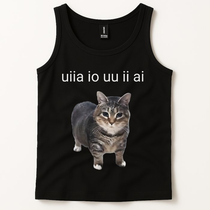 Uiia Cat I Wake Up I Engage In Tomfoolery Tank Top