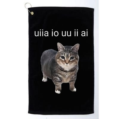 Uiia Cat I Wake Up I Engage In Tomfoolery Golf Towel