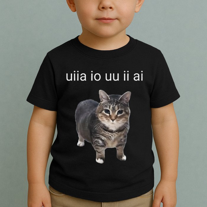 Uiia Cat I Wake Up I Engage In Tomfoolery Toddler T-Shirt