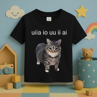Uiia Cat I Wake Up I Engage In Tomfoolery Toddler T-Shirt