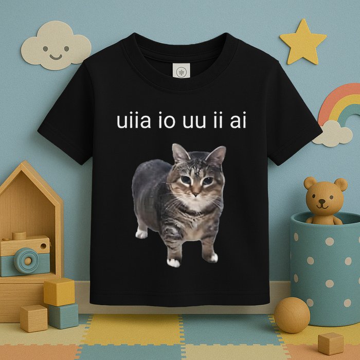 Uiia Cat I Wake Up I Engage In Tomfoolery Toddler T-Shirt