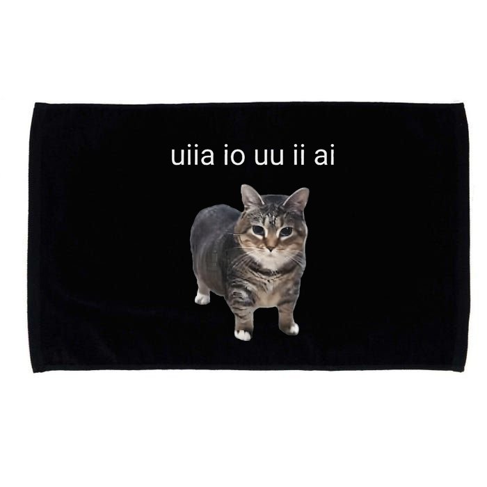 Uiia Cat I Wake Up I Engage In Tomfoolery Microfiber Hand Towel