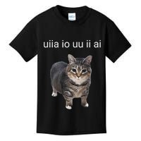 Uiia Cat I Wake Up I Engage In Tomfoolery Kids T-Shirt
