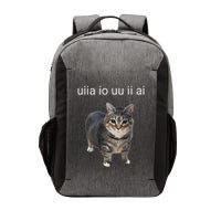 Uiia Cat I Wake Up I Engage In Tomfoolery Vector Backpack