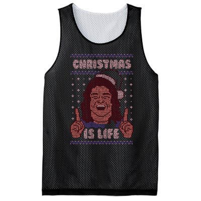 Ugly Christmas Is Life Mesh Reversible Basketball Jersey Tank