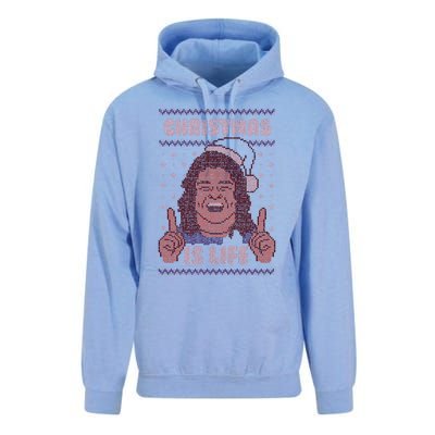 Ugly Christmas Is Life Unisex Surf Hoodie