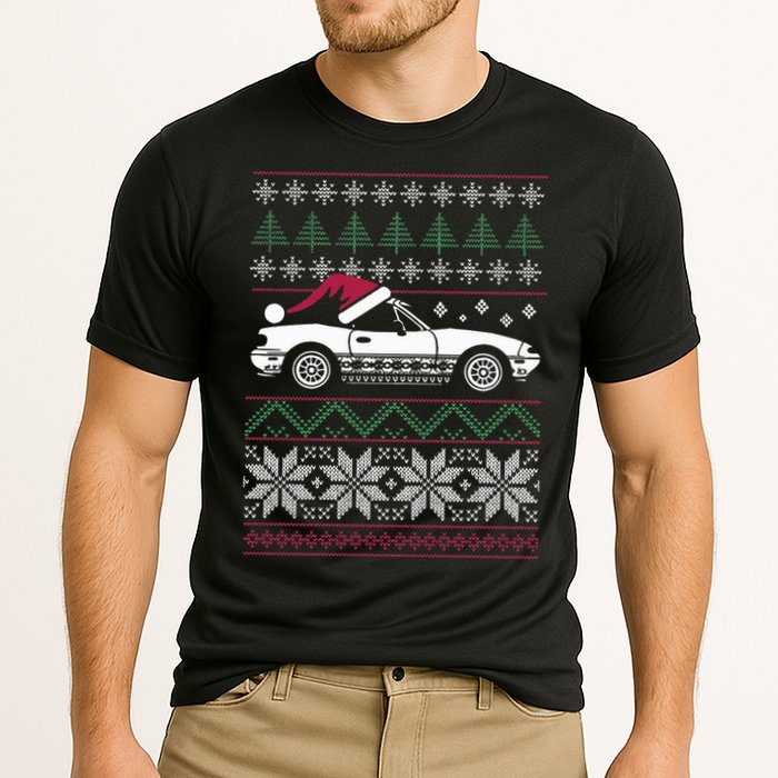 Ugly Christmas JDM Import Car  Cooling Performance Crew T-Shirt
