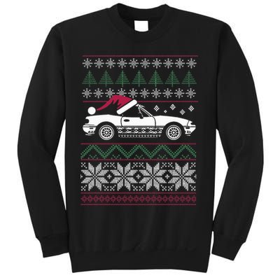 Ugly Christmas JDM Import Car  Sweatshirt