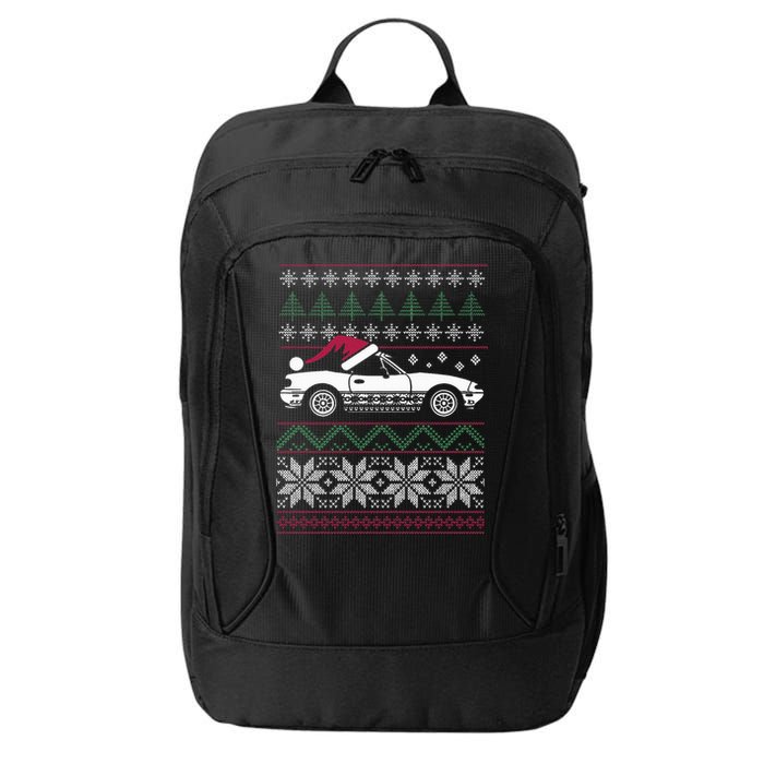 Ugly Christmas JDM Import Car  City Backpack