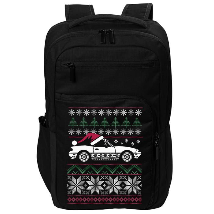 Ugly Christmas JDM Import Car  Impact Tech Backpack