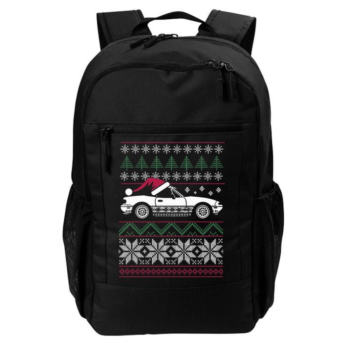 Ugly Christmas JDM Import Car  Backpack