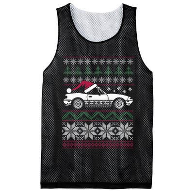 Ugly Christmas JDM Import Car  Mesh Reversible Basketball Jersey Tank