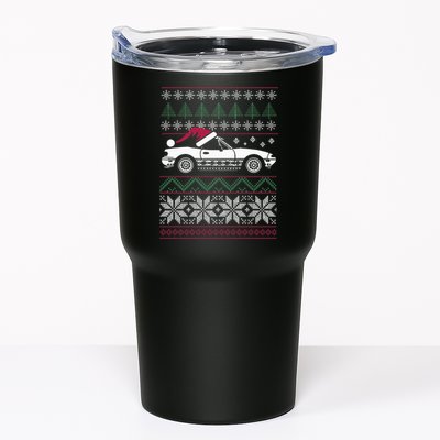 Ugly Christmas JDM Import Car  Tumbler