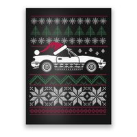 Ugly Christmas JDM Import Car  Poster