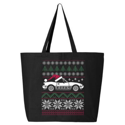 Ugly Christmas JDM Import Car  25L Jumbo Tote