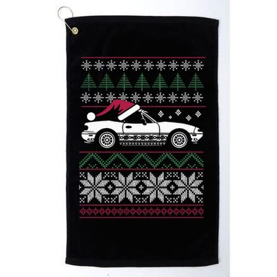 Ugly Christmas JDM Import Car  Golf Towel