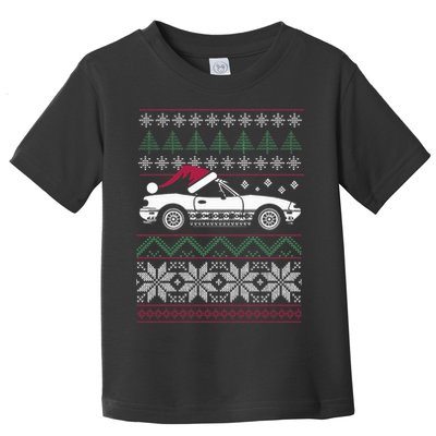 Ugly Christmas JDM Import Car  Toddler T-Shirt