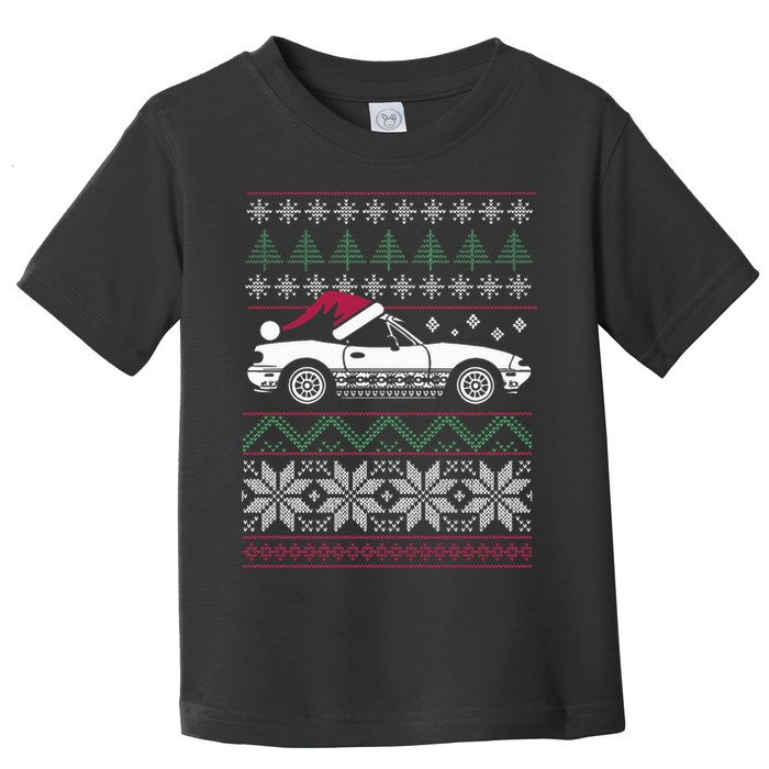 Ugly Christmas JDM Import Car  Toddler T-Shirt