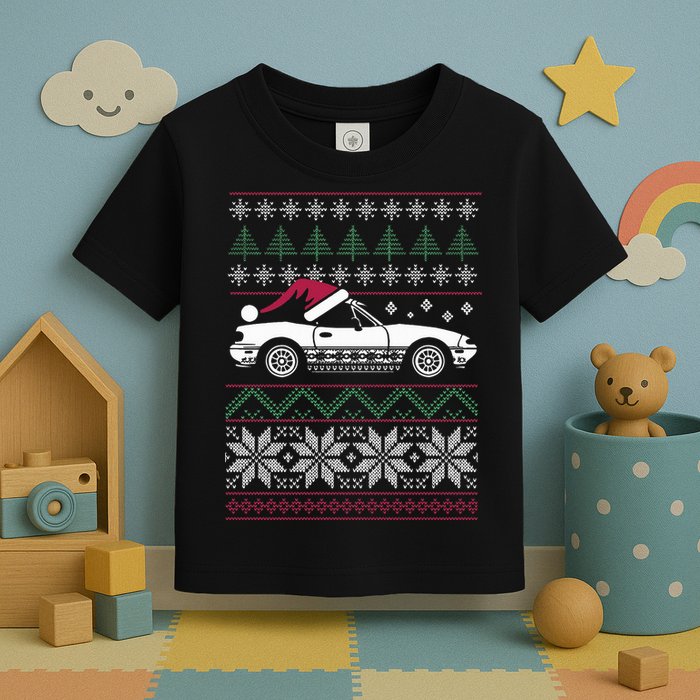 Ugly Christmas JDM Import Car  Toddler T-Shirt