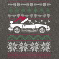 Ugly Christmas JDM Import Car  Cotton Canvas Backpack