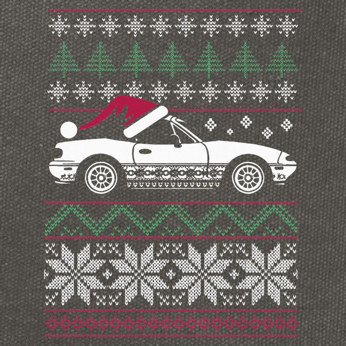 Ugly Christmas JDM Import Car  Cotton Canvas Backpack