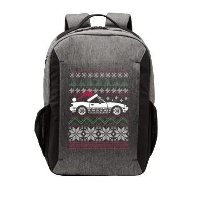 Ugly Christmas JDM Import Car  Vector Backpack