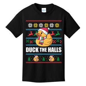 Ugly Christmas Jumper Funny Santa Claus Meme Kids T-Shirt