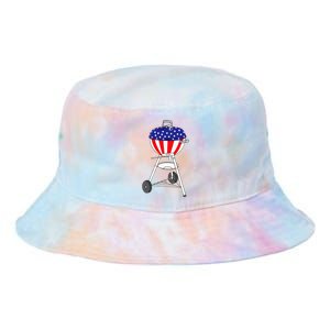 Usa Charcoal Kettle Grill July 4th Grill Tie Dye Newport Bucket Hat