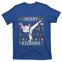 Ugly Christmas Karate Santa Claus Martial Arts Cute Gift T-Shirt