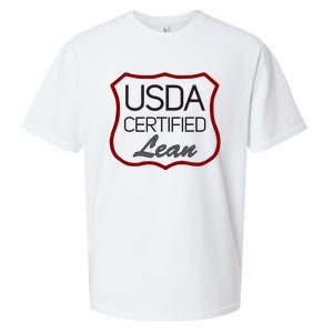 Usda Certified Lean Logo Sueded Cloud Jersey T-Shirt