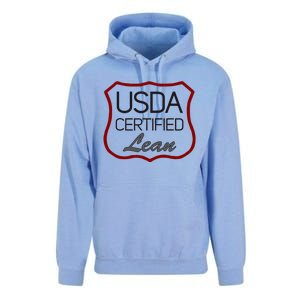 Usda Certified Lean Logo Unisex Surf Hoodie