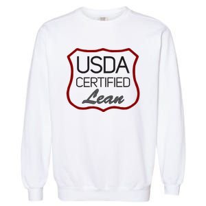 Usda Certified Lean Logo Garment-Dyed Sweatshirt