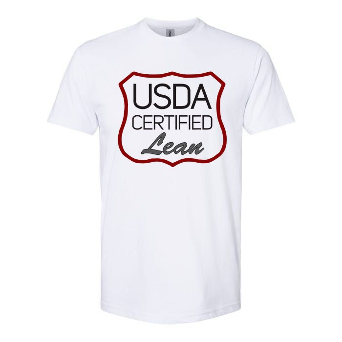 Usda Certified Lean Logo Softstyle CVC T-Shirt