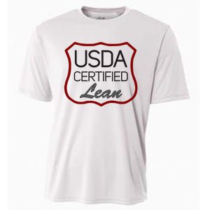 Usda Certified Lean Logo Cooling Performance Crew T-Shirt