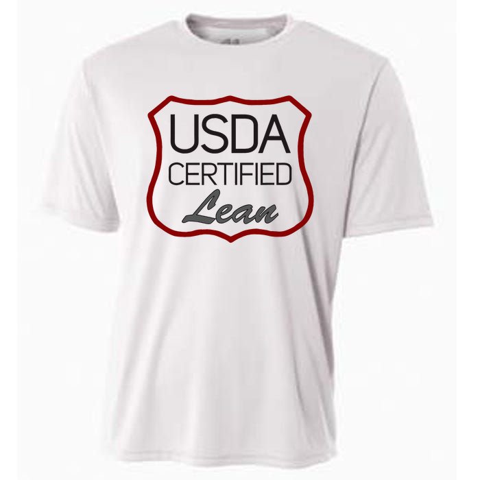 Usda Certified Lean Logo Cooling Performance Crew T-Shirt